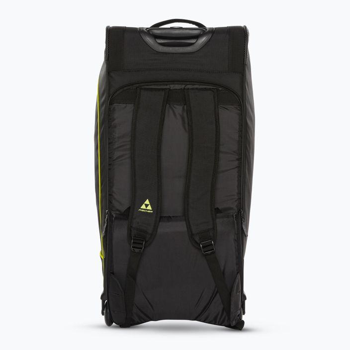Чанта за пътуване Fischer Team Sportduffel 100L черна/жълта 4