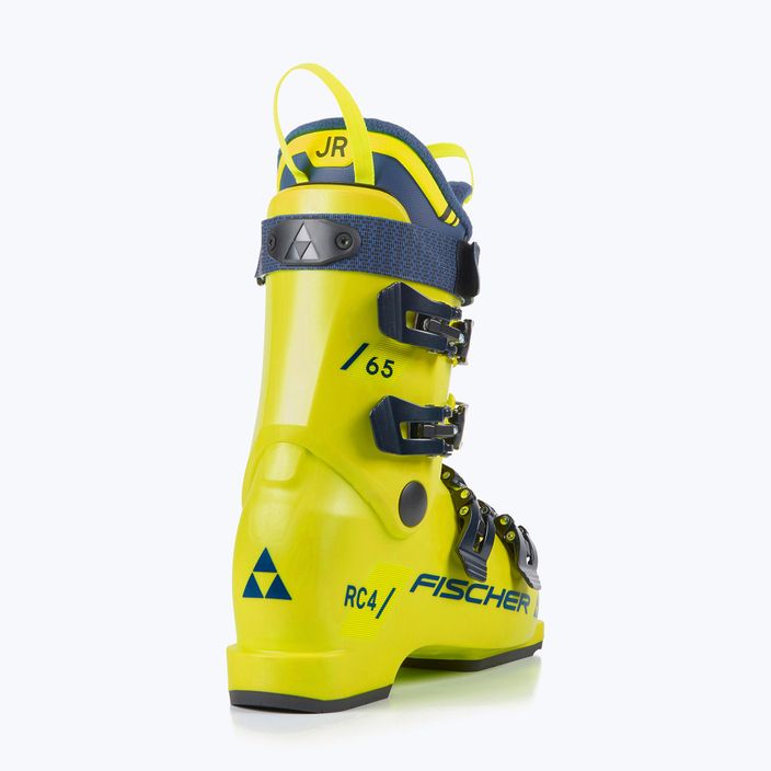 Детски ски обувки Fischer RC4 65 JR жълто/жълто 9