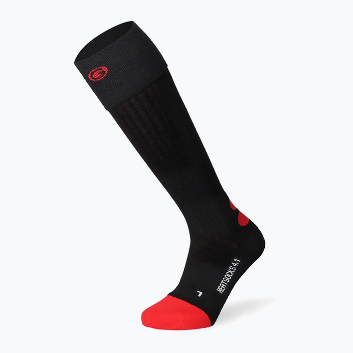 LENZ Heat Sock 4.1 Toe Cap ски чорапи черни 1065 5