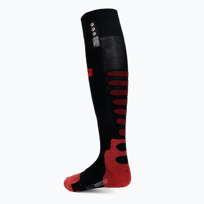 Скарпети LENZ Комплект Heat Sock 5.0 Toe Cap + Lithium Pack RCB czarne 1200 3
