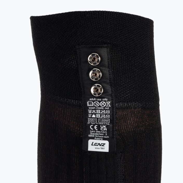 LENZ Heat Sock 4.1 Toe Cap ски чорапи черни 1065 3