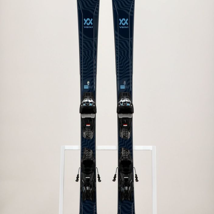 Дамски ски за спускане Völkl Flair 76 + vMotion 10 GW blue/metallic blue 11