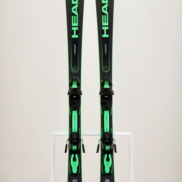 Ски за спускане HEAD Supershape e-Magnum SW SF-PR + PRD 12 black/neon green 7