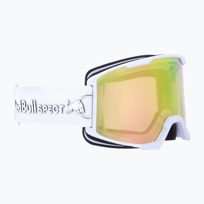 Ски очила Red Bull SPECT Spect Solo S1-S3 матово бяло/бяло фотохромно/розово огледало