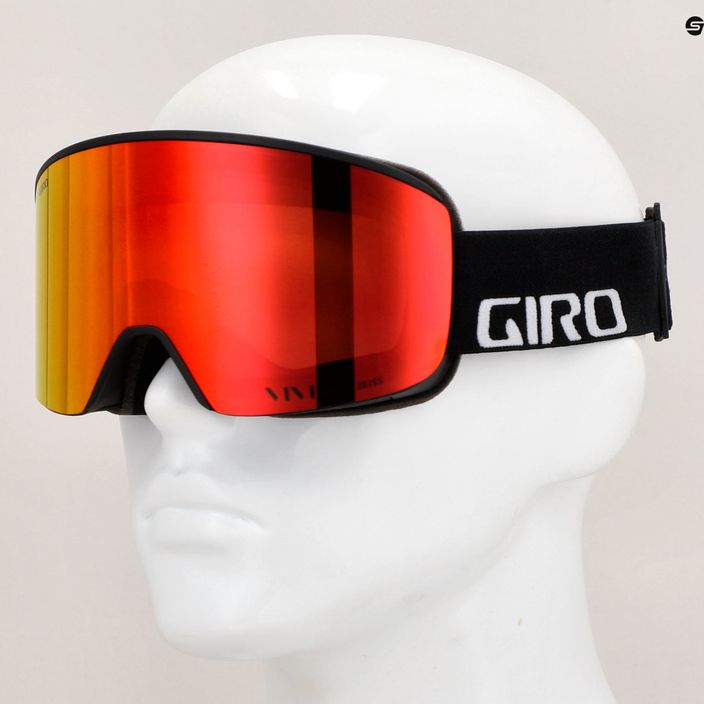 Ски очила Giro Axis black wordmark/ember/infrared 9
