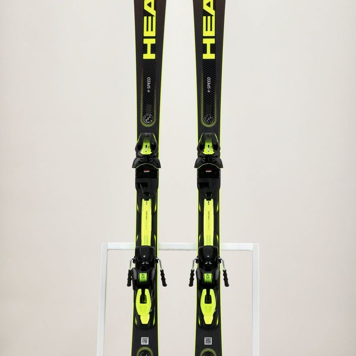 HEAD Supershape e-Speed SW SF-PR + PRD 12 черни/неоново жълти ски за спускане 7