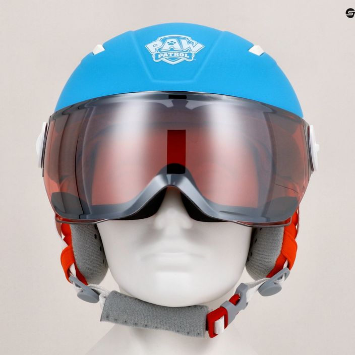 Детска ски каска HEAD Mojo Visor Paw blue 8