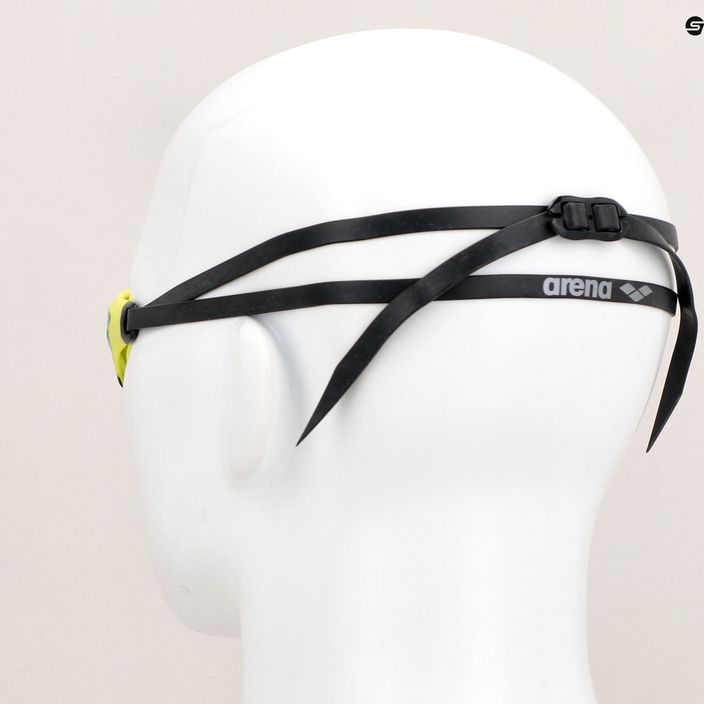 Очила за плуване Arena Cobra Core Swipe Mirror emerald/cyber lime 7