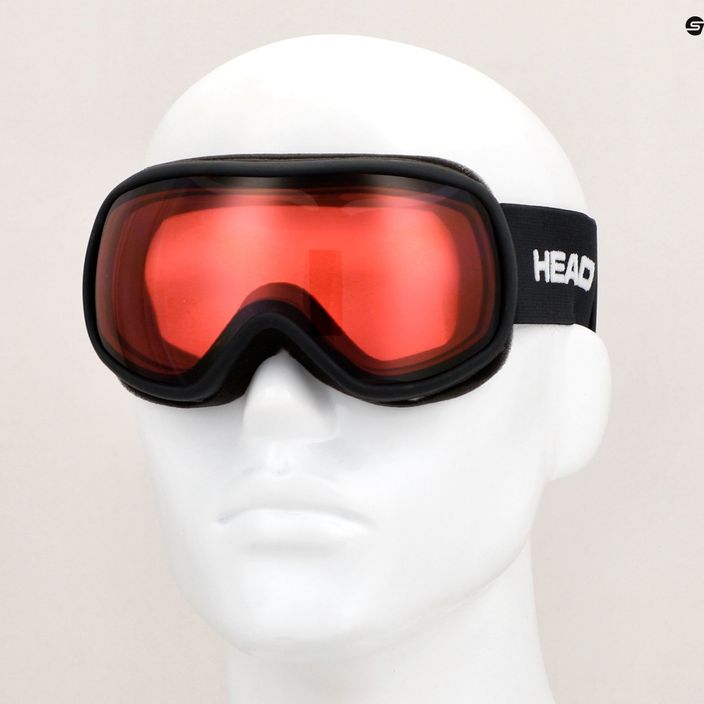 Детски ски очила HEAD Ninja червено/черно 6