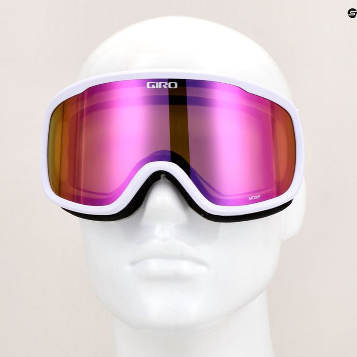 Дамски ски очила Giro Moxie white core light/amber pink/yellow 7
