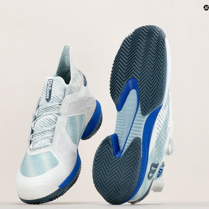 Мъжки обувки за тенис Wilson Kaos Rapide STF Clay white/sterling blue/china blue 10
