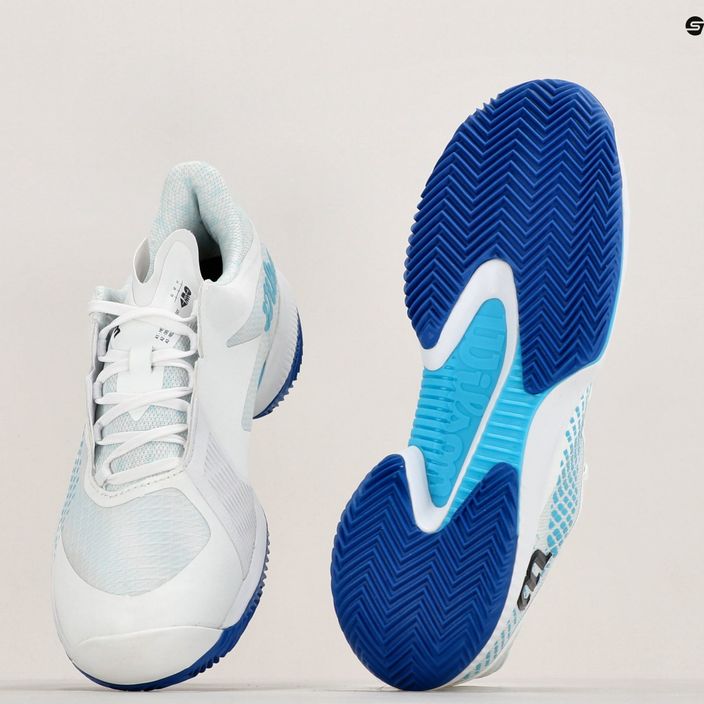 Мъжки обувки за тенис Wilson Kaos Swift 1.5 Clay white/blue atoll/lapis blue 8
