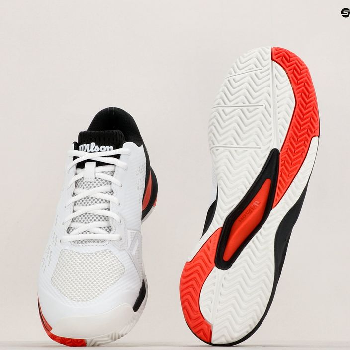 Мъжки обувки за тенис Wilson Rush Pro Ace white/red/poppy red 12
