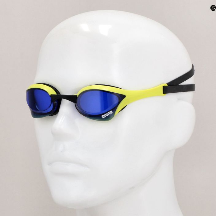 Arena Cobra Ultra Очила за плуване кралско синьо/кибер лайм 13