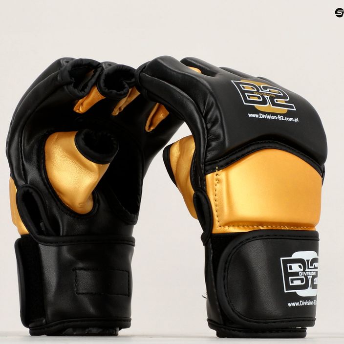 Граплинг ръкавици за MMA Division B-2 черни DIV-MMA04 6