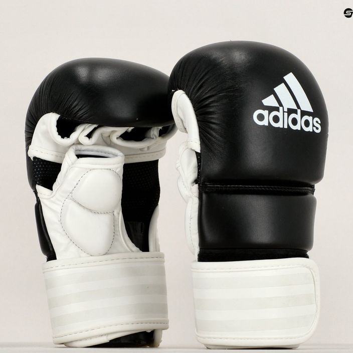 Граплинг ръкавици adidas white ADICSG061 7