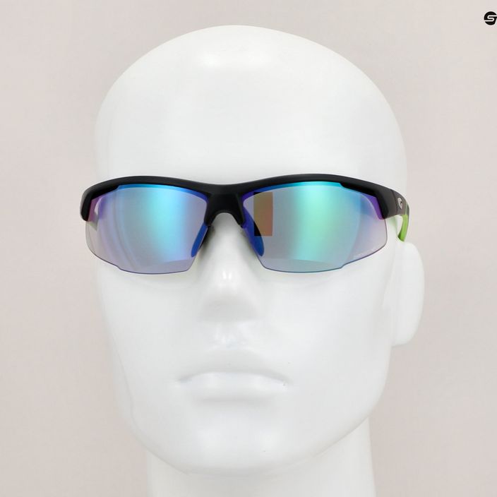 Очила за колоездене GOG Falcon C черни/зелени E668-3 7