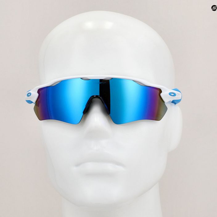 Слънчеви очила за колоездене Oakley Radar EV Path в бяло и синьо 0OO9208 7
