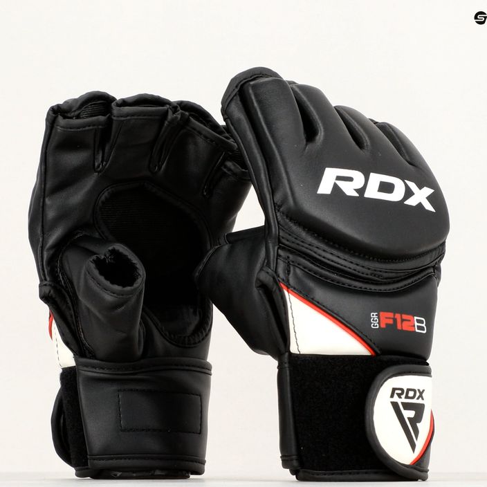 RDX Нов модел граплинг ръкавици черни GGR-F12B 12