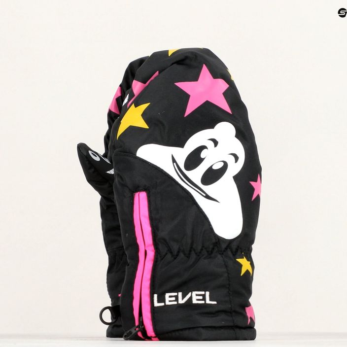 Level Lucky Mitt нинджа розови детски ски ръкавици 9
