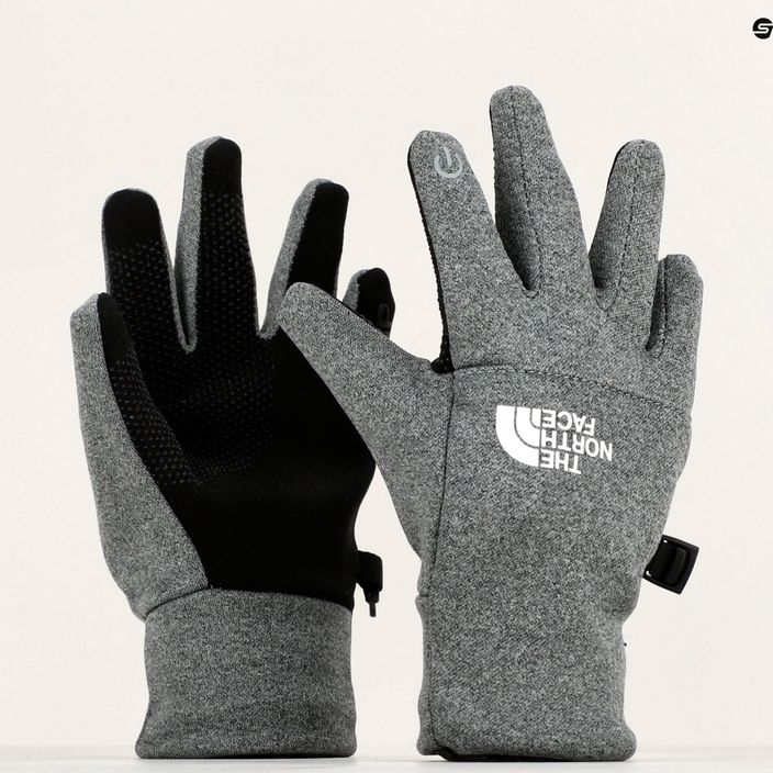 Детски ръкавици за трекинг The North Face Recycled Etip medium grey heather 11