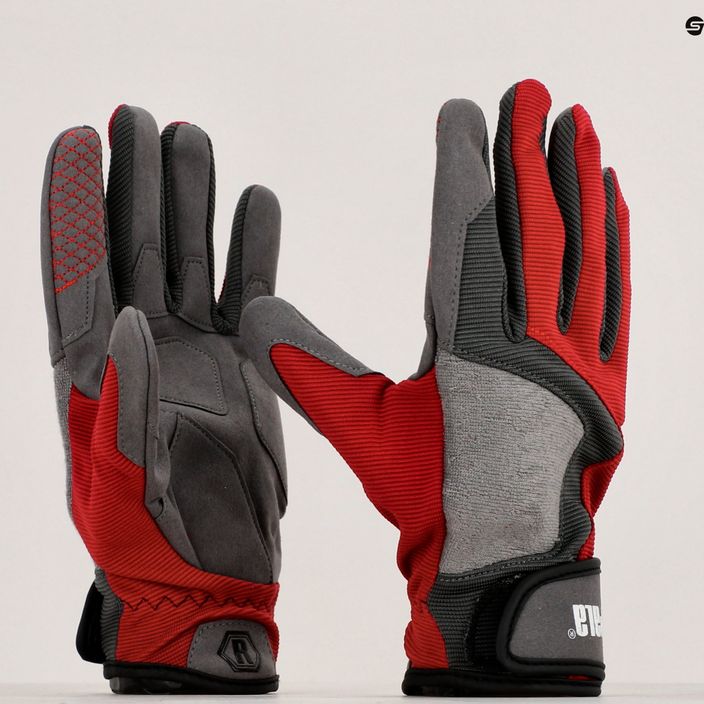 Риболовни ръкавици Rapala червени Perf Gloves RA6800702 9