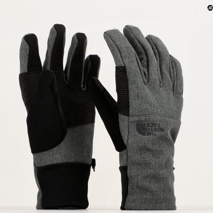 Мъжки ръкавици за трекинг The North Face Apex Etip dark grey heather 11
