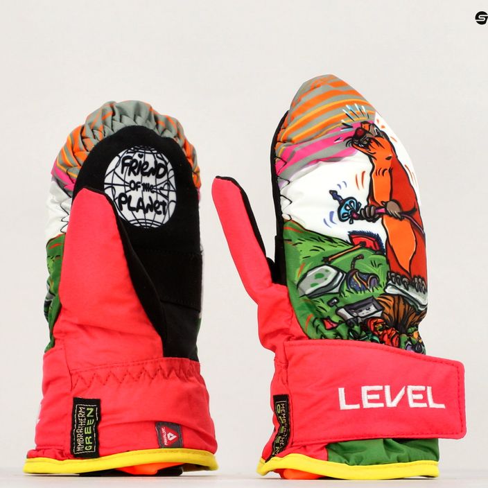 Level Animal pk Rainbow детски ски ръкавици 9