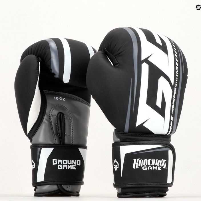 Ground Game Big Typo боксови ръкавици черни 11