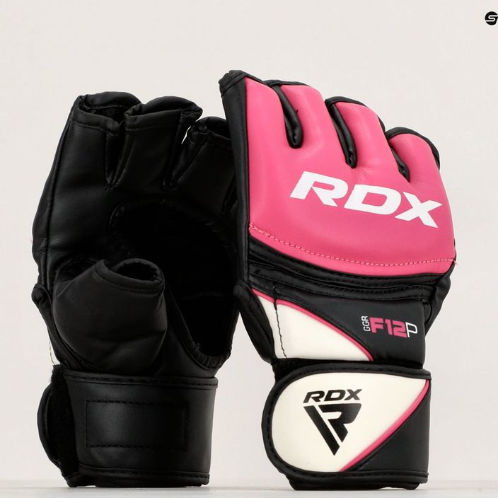 RDX Нов модел граплинг ръкавици розови GGRF-12P 12