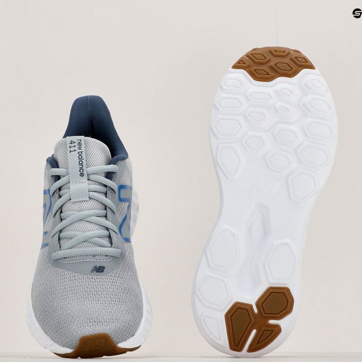 Мъжки обувки за бягане New Balance 411 v3 aluminium grey 8