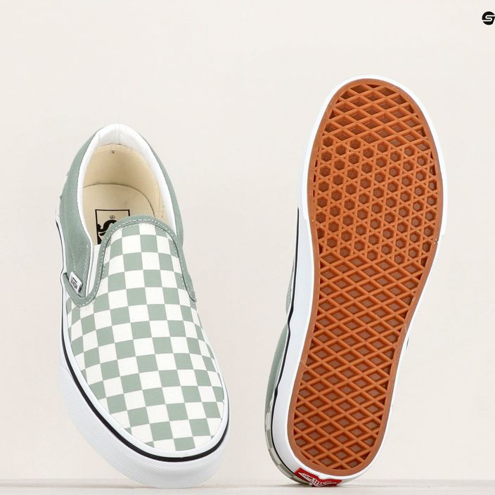 Обувки Vans Classic Slip-On айсберг зелено 8