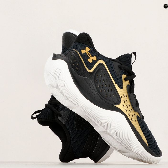 Баскетболни обувки Under Armour Jet' 23 black/metallic gold/metallic gold 8