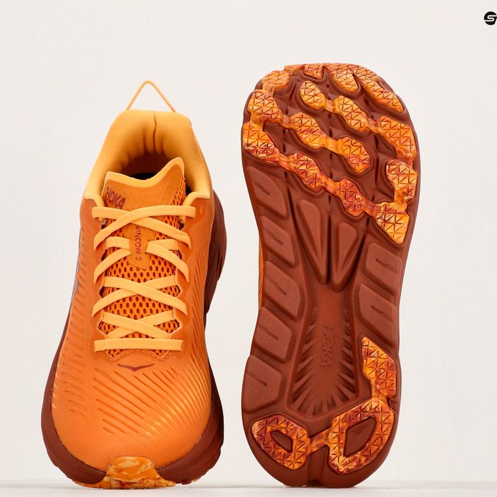 HOKA мъжки обувки за бягане Rincon 3 amber haze/sherbet 8