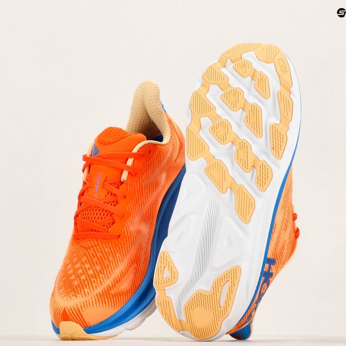 Мъжки обувки за бягане HOKA Clifton 9 Wide vibrant orange/impala 9