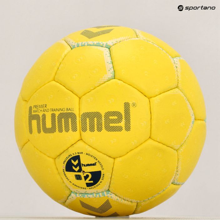 Hummel Premier HB handball yellow/white/blue size 2 5