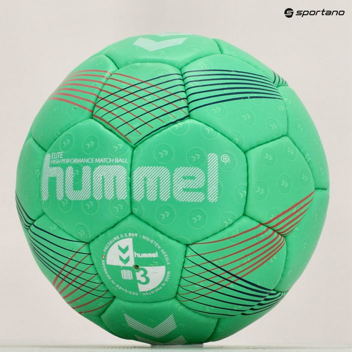 Hummel Elite HB хандбал зелен/бял/червен размер 3 5