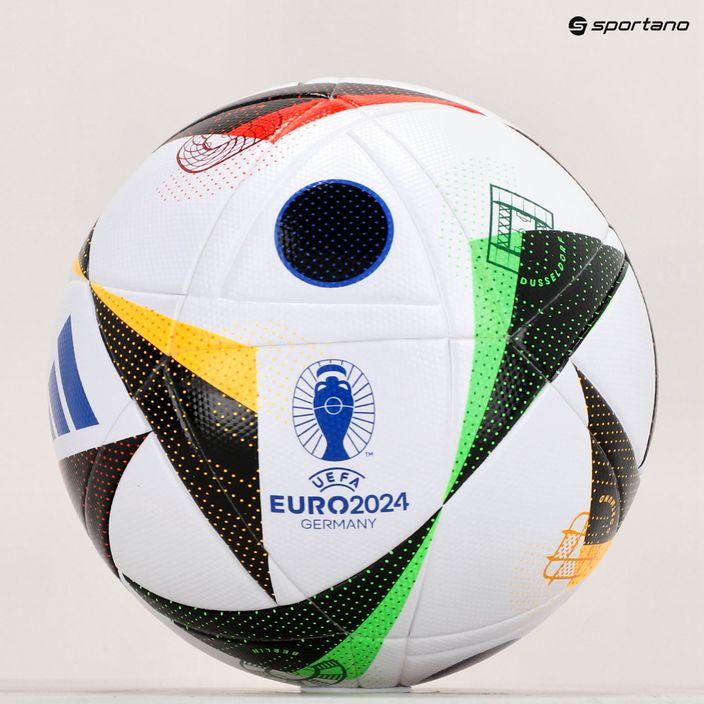 adidas Fussballliebe 2024 League Box white/black/glow blue size 5 football 8