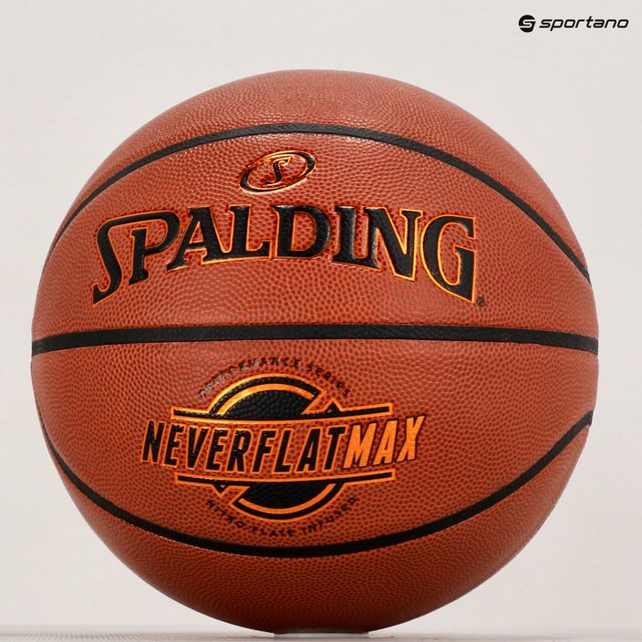 Spalding Neverflat Max баскетбол оранжев 76669Z 5