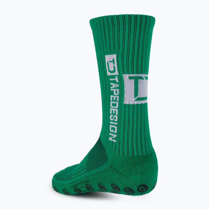 Мъжки футболни чорапи Tapedesign anti-slip green TAPEDESIGN GREEN 2