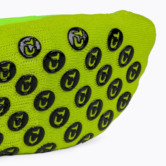 Футболни чорапи с противоплъзгащо покритие Tapedesign жълти 5
