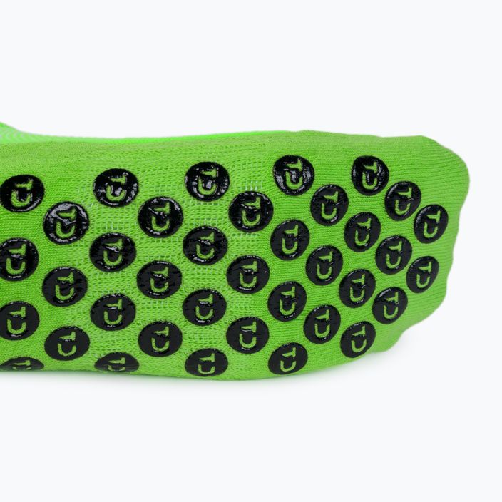 Футболни чорапи с противоплъзгащо покритие Tapedesign зелени 4