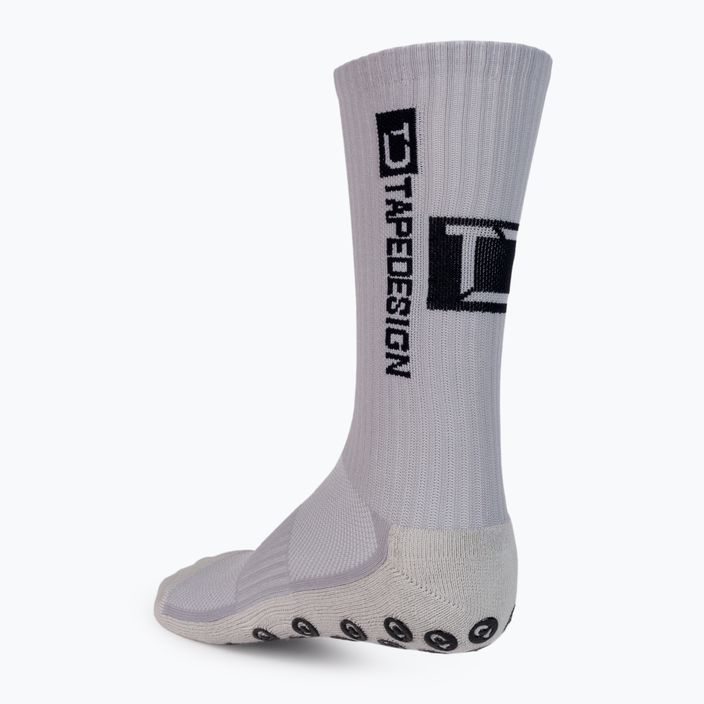 Мъжки футболни чорапи Tapedesign anti-slip сиви TAPEDESIGNSZARY 2