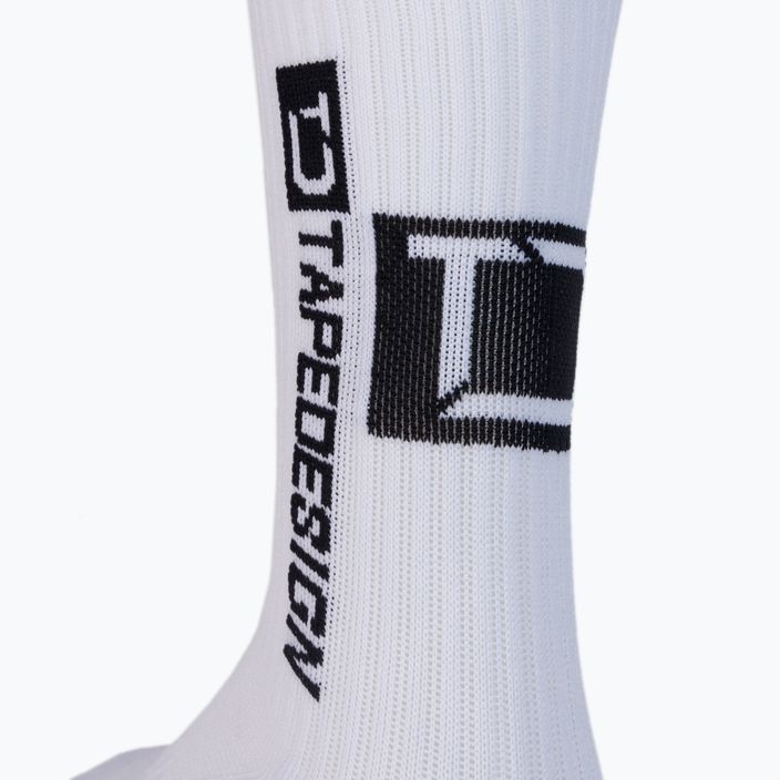 Мъжки футболни чорапи Tapedesign anti-slip white TAPEDESIGN WHITE 5