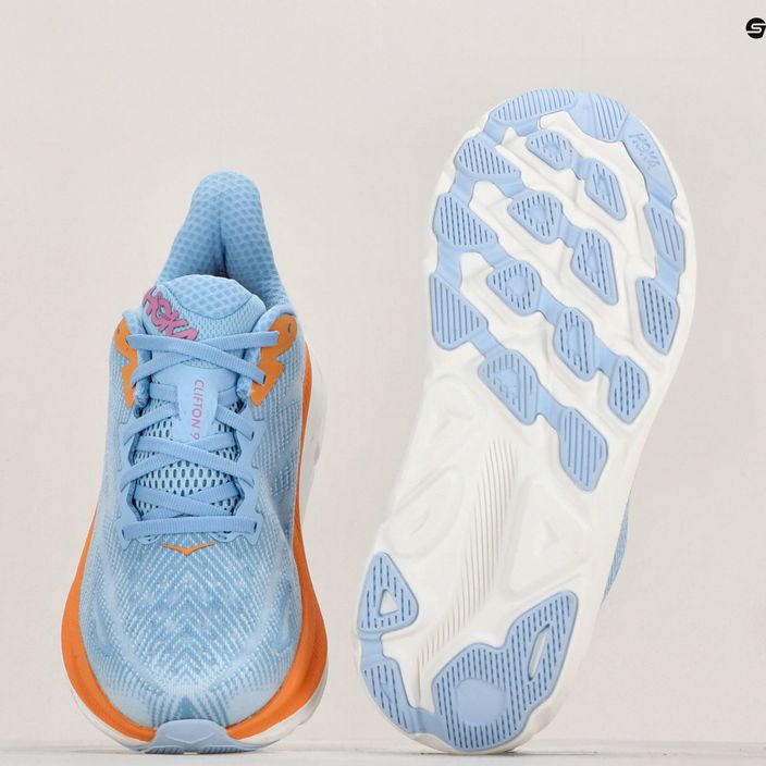 Дамски обувки за бягане HOKA Clifton 9 airy blue/ice water 9