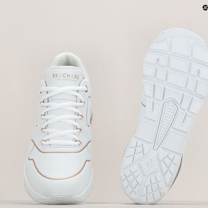 Дамски обувки SKECHERS Uno 2 Golden Trim white/gold 10