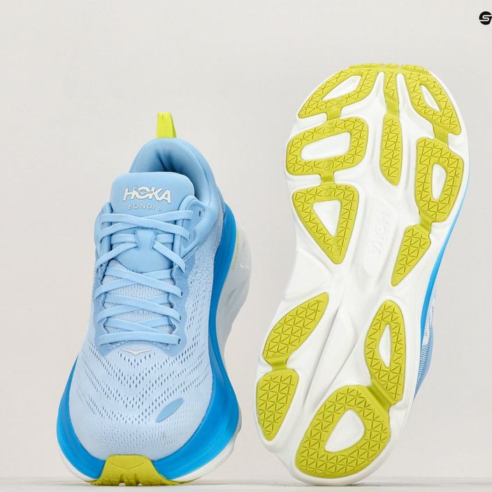 Мъжки обувки за бягане HOKA Bondi 8 airy blue/diva blue 10