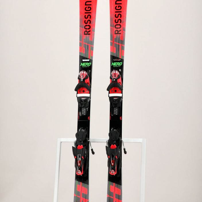 Rossignol Hero Elite STI K ски за спускане + връзки SPX14 черни/червени 8