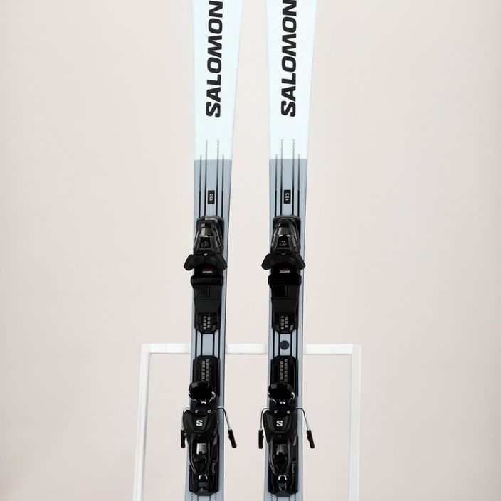 Ски за спускане Salomon S/Max 4 + M10 GW L80 бяло/червено/черно 10