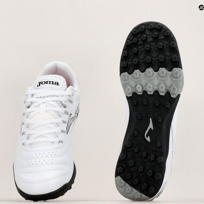Мъжки футболни обувки Joma Maxima TF white 10